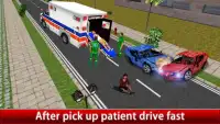 Şehir ambulans kurtarma görev Screen Shot 4