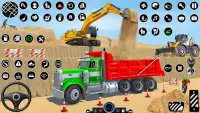 Real Construction Excavator 3D Screen Shot 2