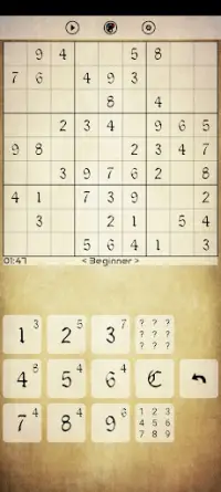 Sudoku - Classic Screen Shot 1