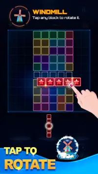 Glow Block Puzzle: Color Classic Puzzle Legend Screen Shot 4