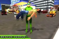 Green Ring Hero Crime Battle Screen Shot 10