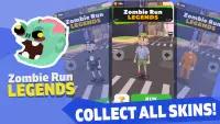 Zombie Run Legends - Escape Runner Screen Shot 1