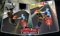 Traffic Stunt Moto Racer Screen Shot 2