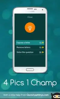 4 Pics 1 Champ Screen Shot 5