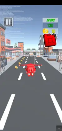 Super Robot Car flying Wings Screen Shot 2