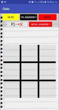 Tic Tac Toe Screen Shot 3