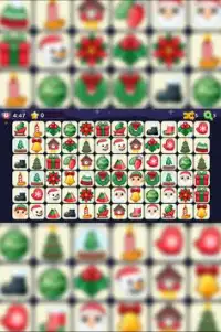 Santa mahjong puzzle (christmas) Screen Shot 2