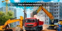 Heavy Excavator - Real Crane Driving Simulator 3D Screen Shot 2