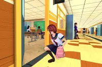 Girls School Simulator Game 3D Screen Shot 1