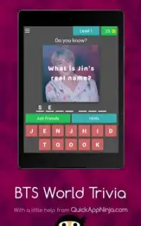 BTS World 🌐 Trivia Screen Shot 3