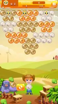 Farmer Bubble Shooter Screen Shot 1