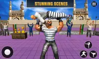 معركة الحلقة الكبرى: قتال سجين الكاراتيه القتال Screen Shot 3