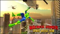 Wicked Joker Spider Battle Hero Fight Rope Power Screen Shot 0
