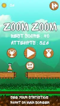 Doodle Jumpy Ball - Zoom Zoom Screen Shot 3