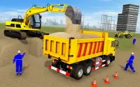 Mega City Construction Simulator:Truck Game Screen Shot 0