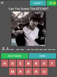 Guess The BTS's MV by J HOPE Pictures Quiz Game Screen Shot 11