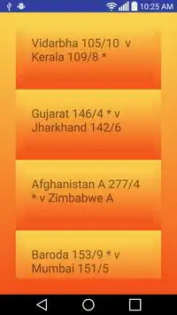 Live Cricket Score Updates Screen Shot 1