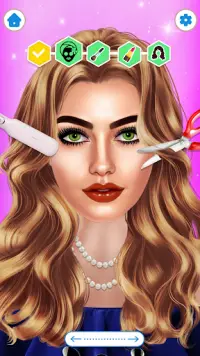 макияж игра: игры для девочек Screen Shot 2
