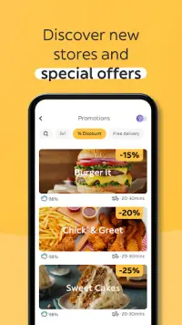 Glovo: Food Delivery and More Screen Shot 2