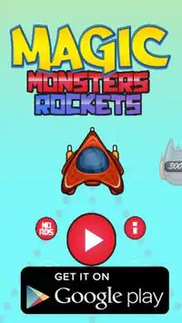Magic Monster Rockets Screen Shot 0