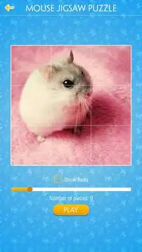 Cute Mouse Jigsaw Puzzles Screen Shot 0