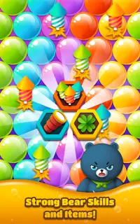 BUBBLE SHOOTER : HUNGRY BEAR Screen Shot 9