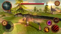 Allosaurus 시뮬레이터 : 공룡 생존 전투 3D Screen Shot 2