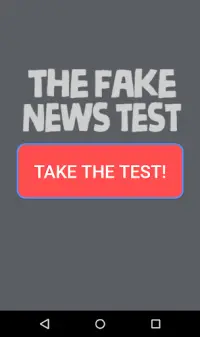 Fake News Test Screen Shot 0