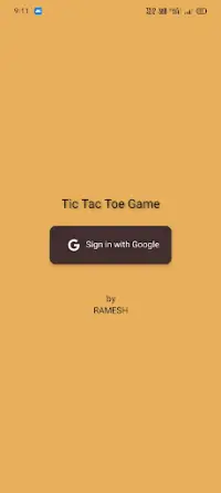 Tic Tac Toe R3XGame Screen Shot 0