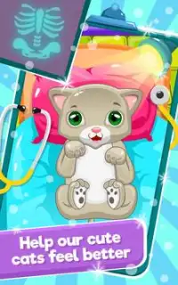Little Cat Doctor:Pet Vet Game Screen Shot 3