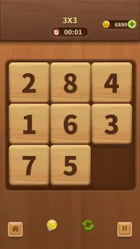 숫자 퍼즐 - 슬라이딩 블록 퍼즐 Screen Shot 4
