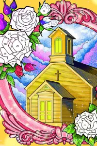 Bible Coloring Paint By Number Screen Shot 12