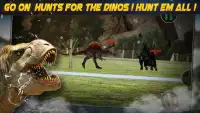 Atirador de elite Dino Caçar: Melhor Jogo Dino Screen Shot 4
