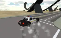 Policja samochód jazdy 3D Screen Shot 17
