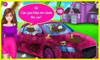 Cool Girl Car Cleaning Screen Shot 1