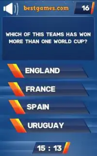 World Cup Quiz - FIFA World Cup 2018 Quiz Game Screen Shot 6