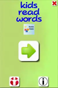 Kids read words Screen Shot 1