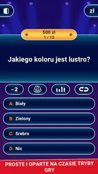 Milionerzy 2024: Polski Quiz Screen Shot 2