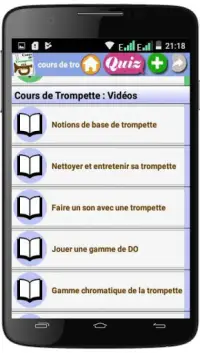 Cours de trompette Screen Shot 2