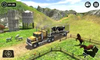 Farm Animal Truck Driver Game Screen Shot 4