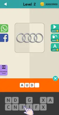 Logo Test: Germany Brands Quiz, Guess Trivia Game Screen Shot 4