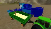 Farming Simulator Real Tractor Driving Racing Game Screen Shot 2