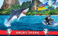 Hungry Shark Attack Game 3D Screen Shot 1