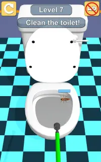 Frenesí de limpieza - Ultimate Toilet Dash Screen Shot 0