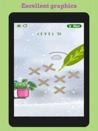Flower Rescue: Great physics-based puzzle game Screen Shot 12