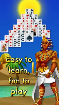 Pyramid Solitaire - Egypt Screen Shot 2