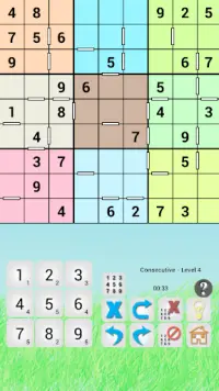 Sudoku Revolution 2 : Consecutive, King, Knight Screen Shot 0
