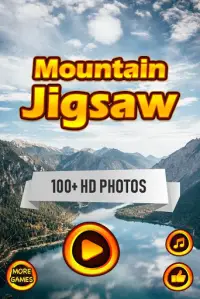 Mountain Jigsaw Puzzle Game for Kids Screen Shot 0