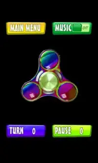 Simulador de spinner Fidget Screen Shot 2