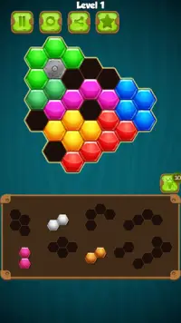 Hexa Puzzle - Best Hexagon Blocks Free Game! Screen Shot 5